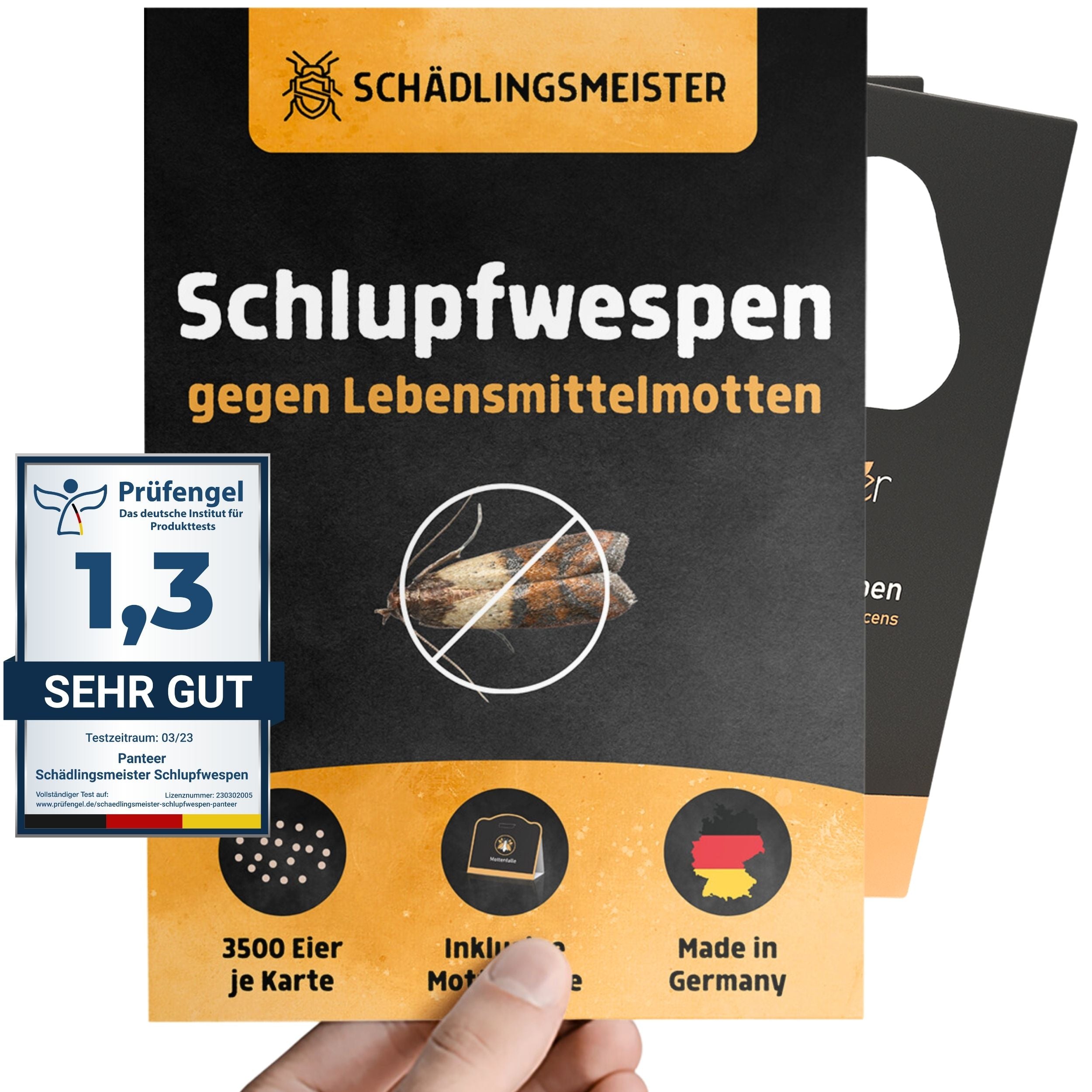 Nachhaltig leben günstig Kaufen-Panteer ® Schlupfwespen gegen Lebensmittelmotten - EINZELLIEFERUNG. Panteer ® Schlupfwespen gegen Lebensmittelmotten - EINZELLIEFERUNG <![CDATA[Panteer® Schlupfwespen gegen Lebensmittelmotten - EINZELLIEFERUNG  Umweltfreundliche & nachhaltig. 