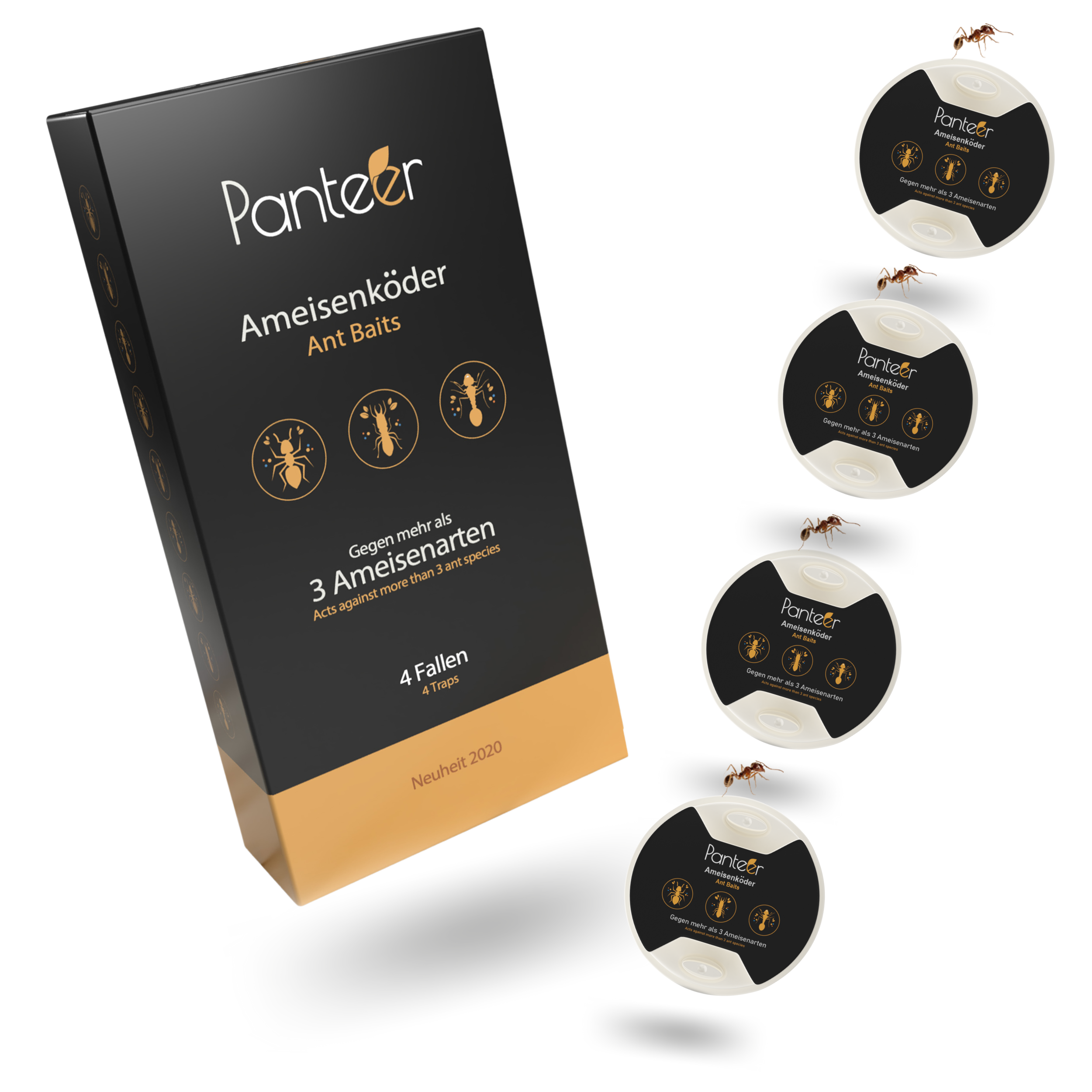 Produkte N günstig Kaufen-Panteer ® Ameisenfalle - Ameisenköderdose mit Ameisengift. Panteer ® Ameisenfalle - Ameisenköderdose mit Ameisengift <![CDATA[Hinweis: Dies ist ein Biozid Produkt: Biozidprodukte vorsichtig verwenden. Vor Gebrauch Gebrauchsanweisung le