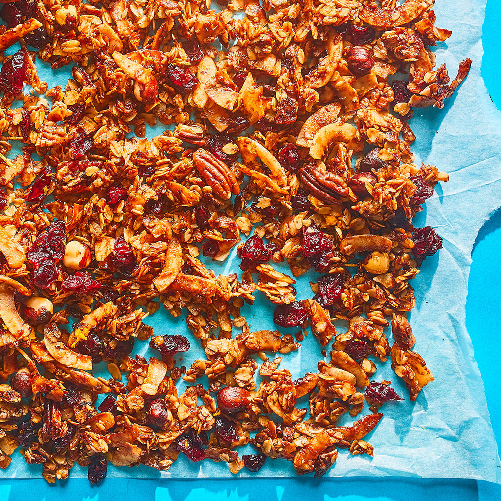 Orange + Cranberry Granola 