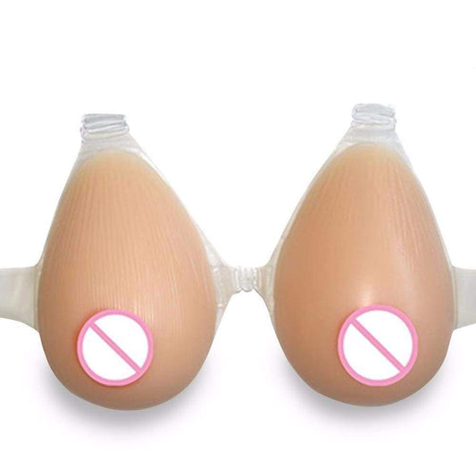 High quality 1000g/Pair Silicone Breast Forms, Fake Boob with