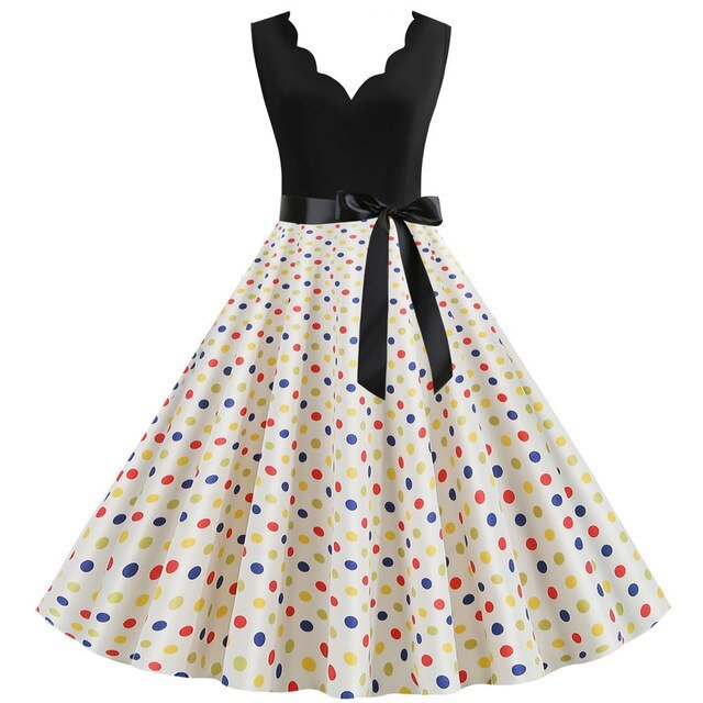 Vintage Dress Queen Spotty – The Drag Queen Closet