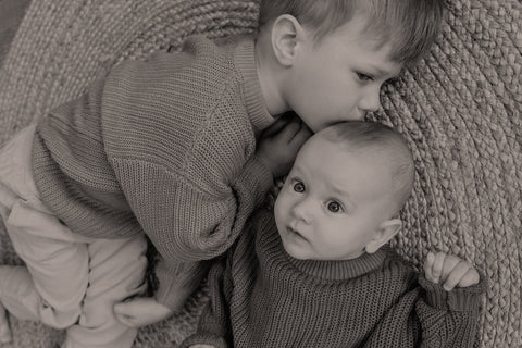 brother with baby sibling