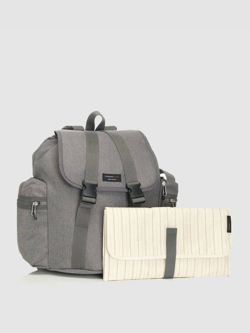 grey rucksack