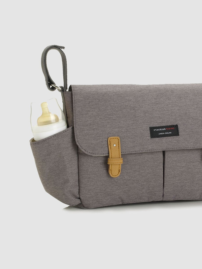 grey pram organiser