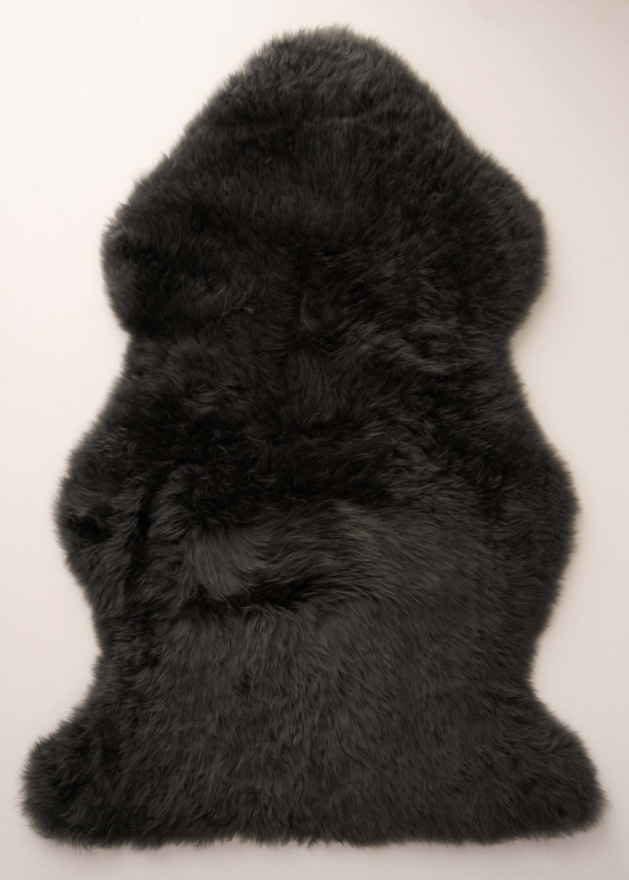 Image of Grey Shearling Rug