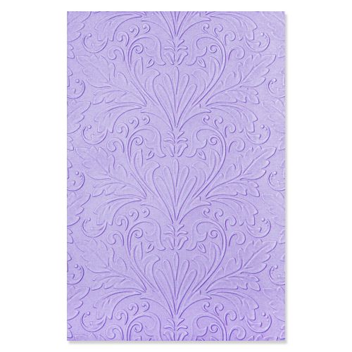 Sizzix 3-D Textured Impressions Embossing Folder - Folk Doodle