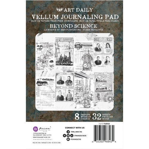 Finnabair Art Daily Vellum Journaling Pad Beyond Science (968434)