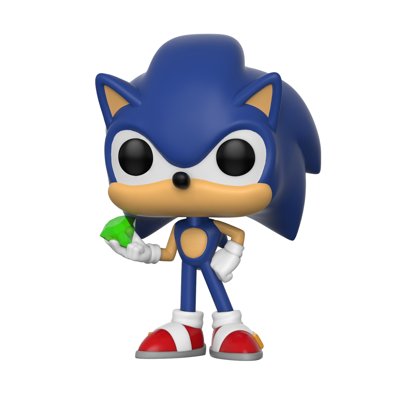 Photos - Action Figures / Transformers Funko POP! Sonic With Emerald - Sonic The Hedgehog 