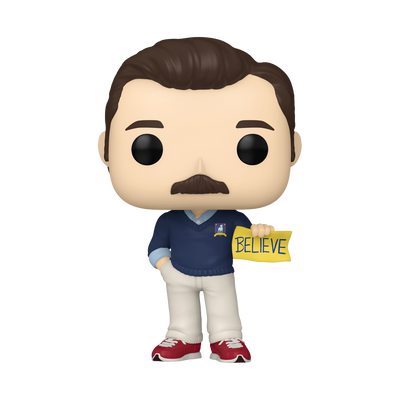 Bitterhed høj kollektion TED LASSO WITH BELIEVE SIGN - TED LASSO POP! VINYL (EXC) | FUNKO EUROPE