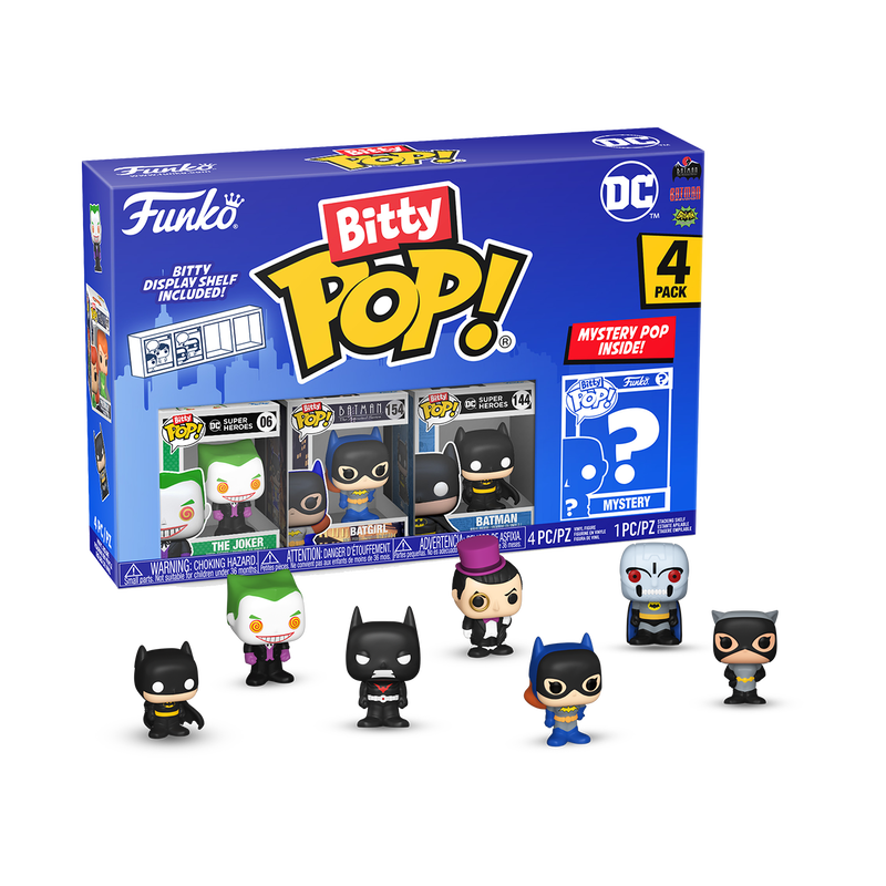 Photos - Action Figures / Transformers Funko BITTY POP! DC Comics 4-Pack Series 2 