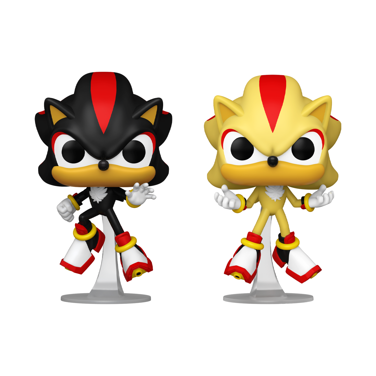 Funko POP! 2-PACK Shadow And Super Shadow (Glow) - Sonic The Hedgehog