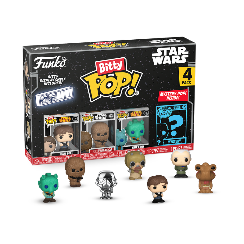 Photos - Action Figures / Transformers Funko BITTY POP! Star Wars 4-Pack Series 3 