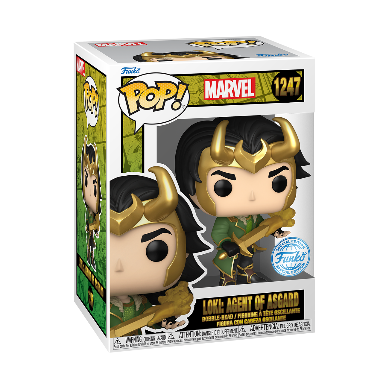 Marvel Loki Series Mobius Funko Pop! Collectible Figure