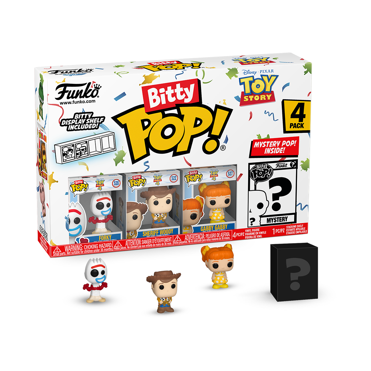 Photos - Action Figures / Transformers Funko BITTY POP! Toy Story 4-Pack Series 1 