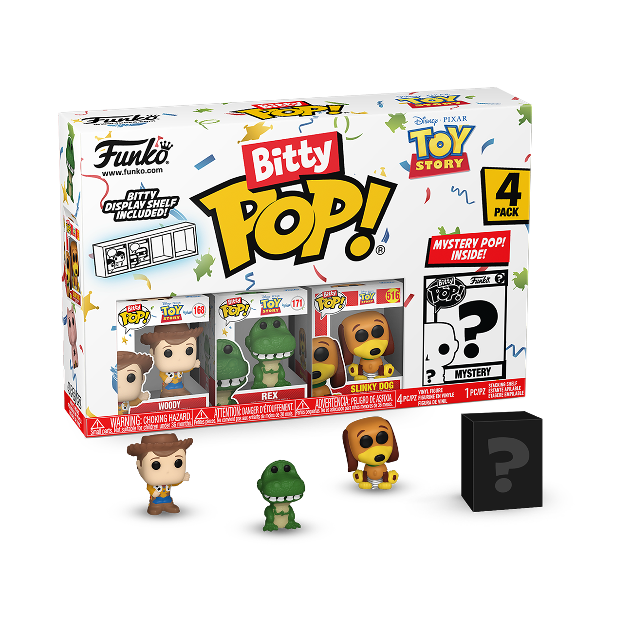 Photos - Action Figures / Transformers Funko BITTY POP! Toy Story 4-Pack Series 3 