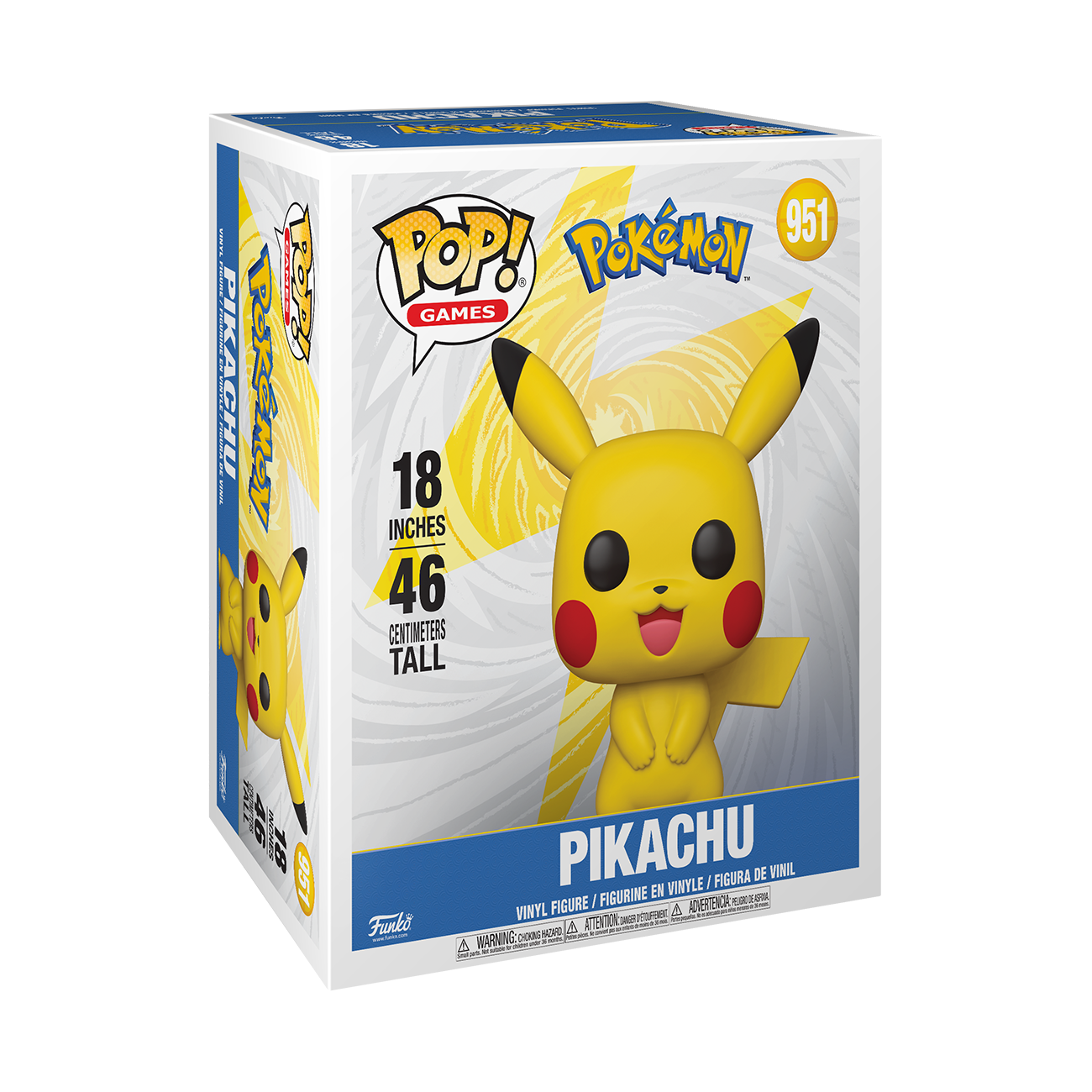 Figurine POP XL Pokémon Goupix 25 cm - Figurines Pokémon Funko Pop