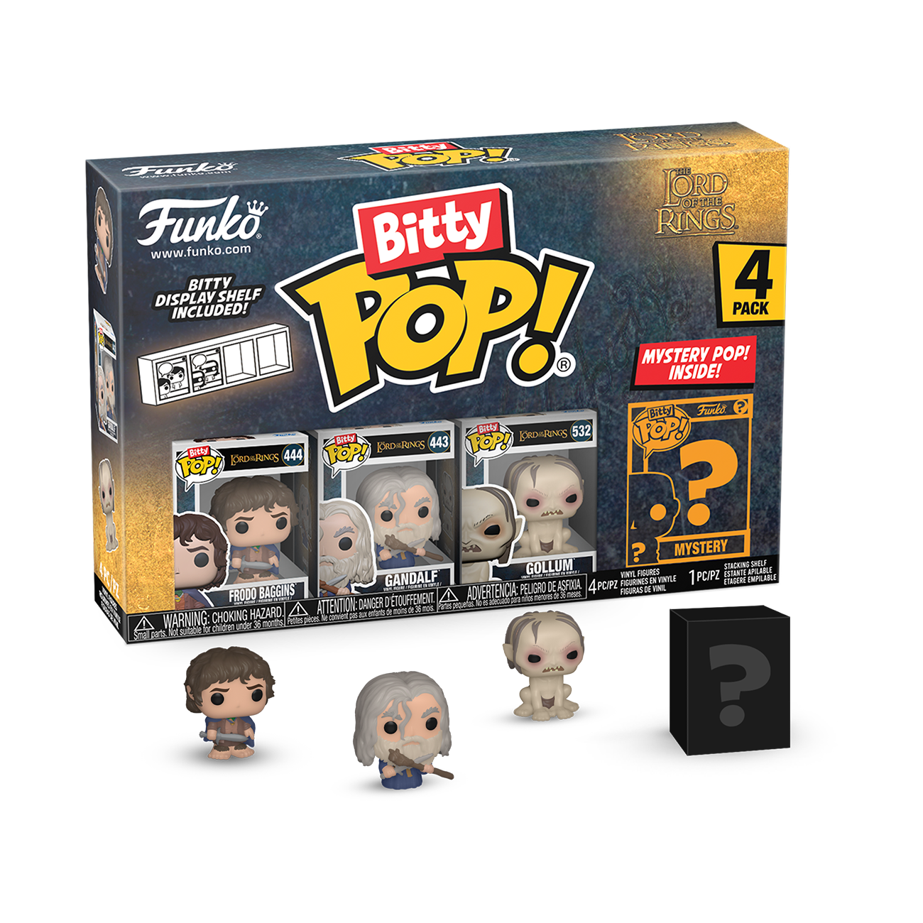 Funko BITTY POP! The Lord Of The Rings 4-Pack Series 1