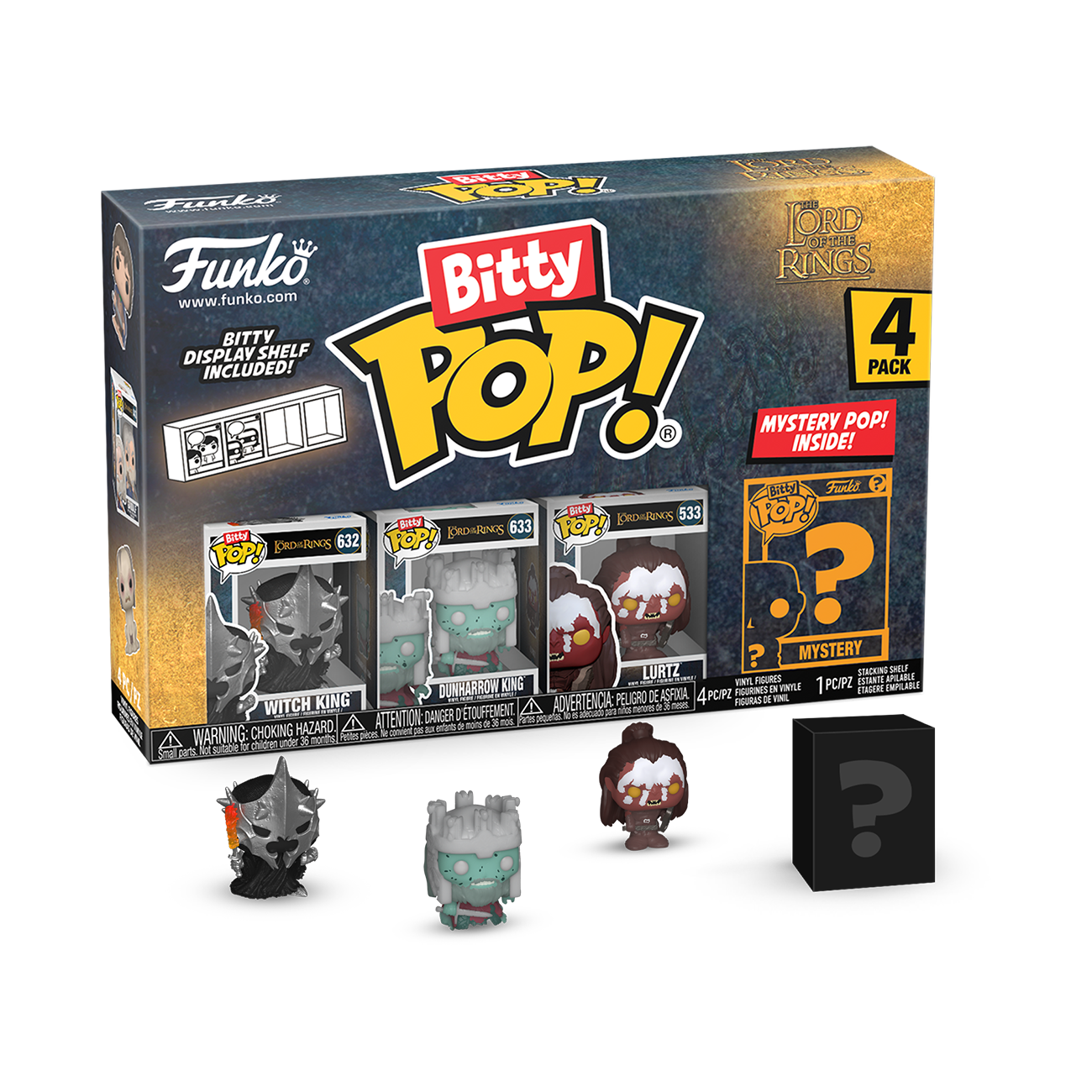 Photos - Action Figures / Transformers Funko BITTY POP! The Lord Of The Rings 4-Pack Series 4 