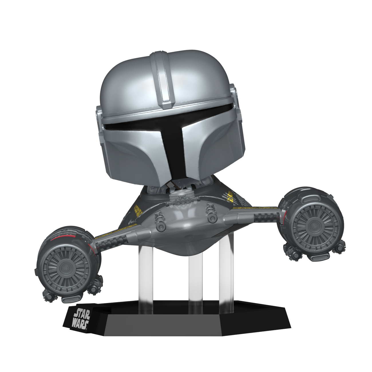 Funko POP! RIDE The Mandalorian In N-1 Starfighter (With R5-D4) - Star Wars
