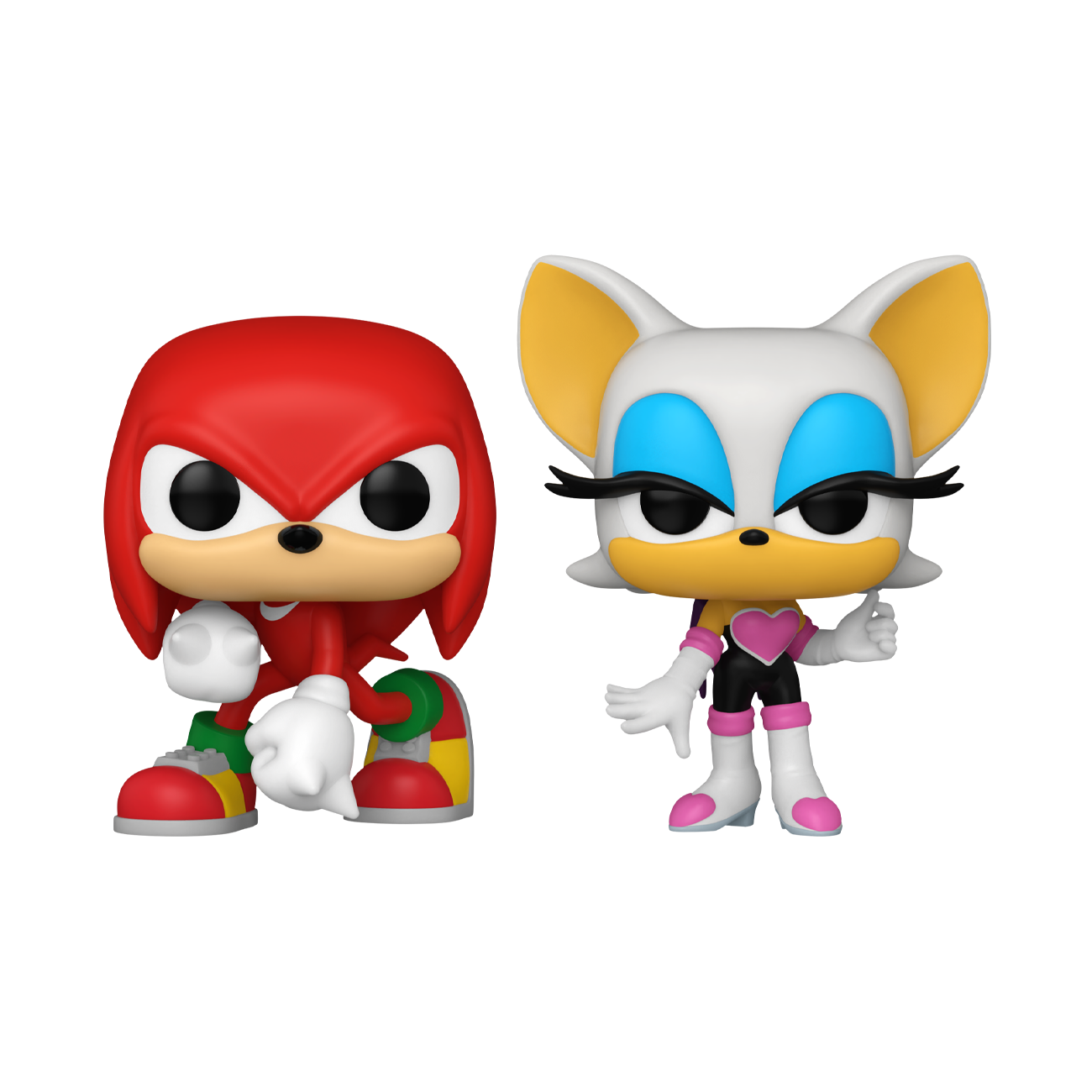 Funko POP! 2-PACK Knuckles And Rouge - Sonic The Hedgehog