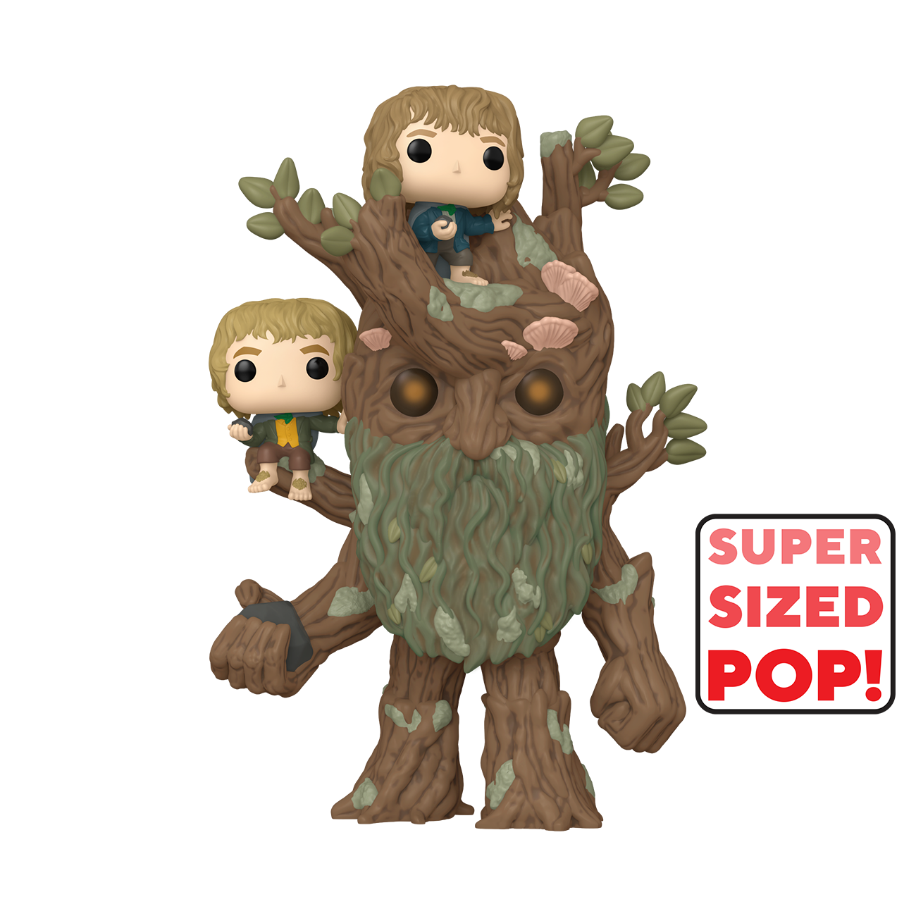 Funko Treebeard With Merry And Pippin - The Lord Of The Rings Pop! Super