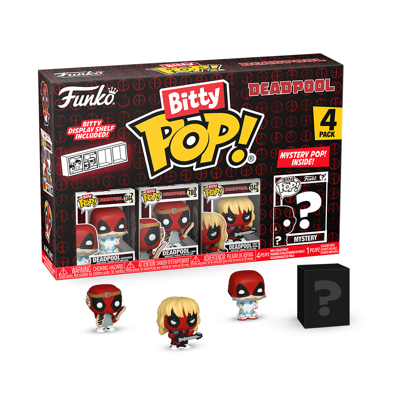 Funko Bitty Pop! Deadpool 4-Pack Series 4