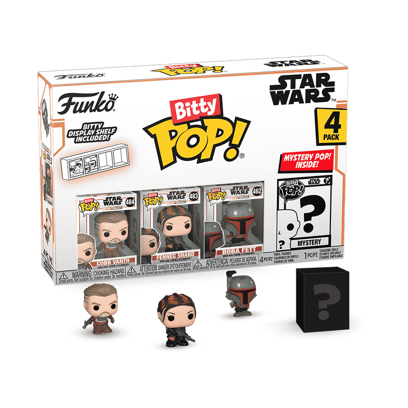 Photos - Action Figures / Transformers Funko Bitty Pop! Star Wars The Mandalorian 4-Pack Series 3 