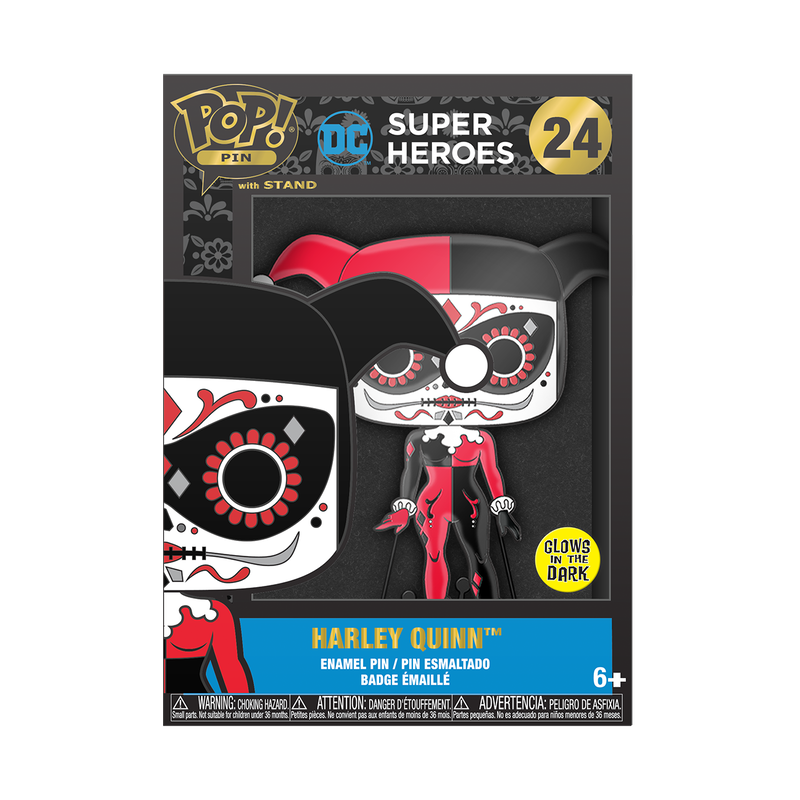 FUNKO POP! PIN Harley Quinn (Day Of The Dead) Pop! Pin - DC Comics