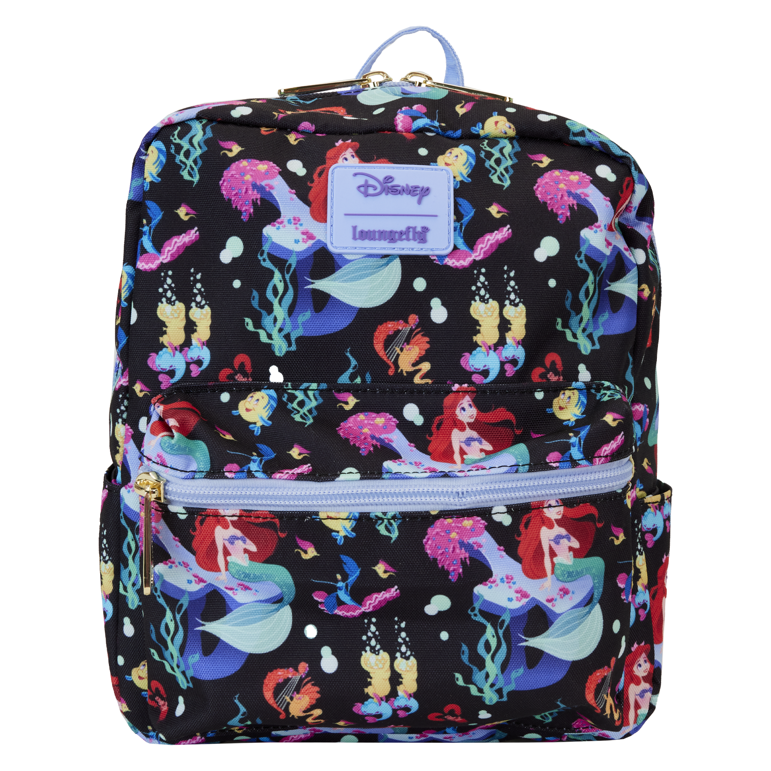LOUNGEFLY Life Is The Bubbles Nylon Mini Backpack - The Little Mermaid 35Th Anniversary