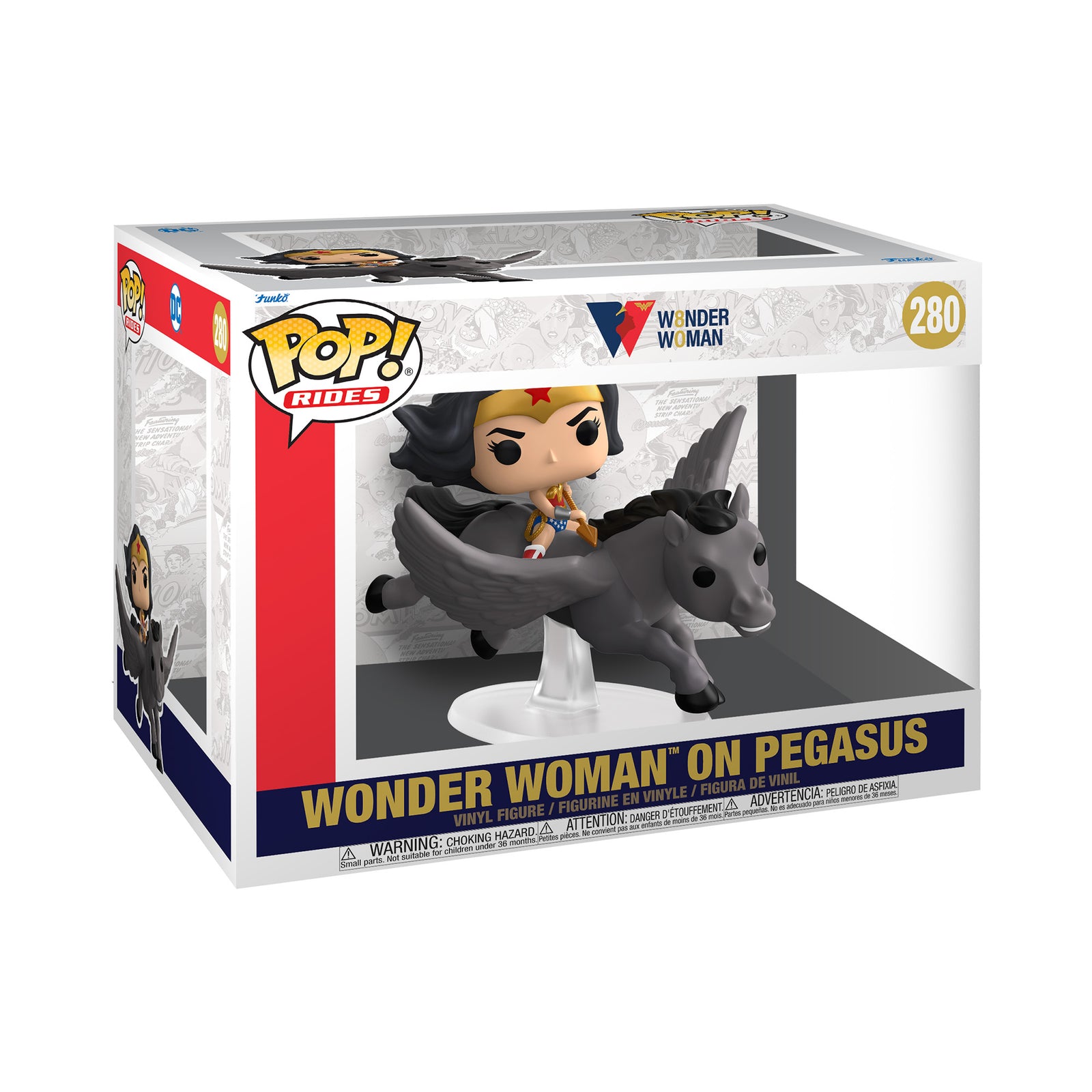 WONDER WOMAN ON PEGASUS - DC COMICS POP! RIDE (DELUXE) | FUNKO EU