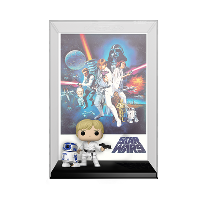 Luke Skywalker With R2-D2 - Star Wars: A New Hope Pop Poster Pop! Cover  (Exc) | Funko Eu
