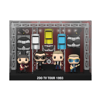 Tilbagetrækning ånd så meget ADAM / BONO / THE EDGE / LARRY (ZOO TV) - U2 POP! 4-PACK (EXC) | FUNKO EU