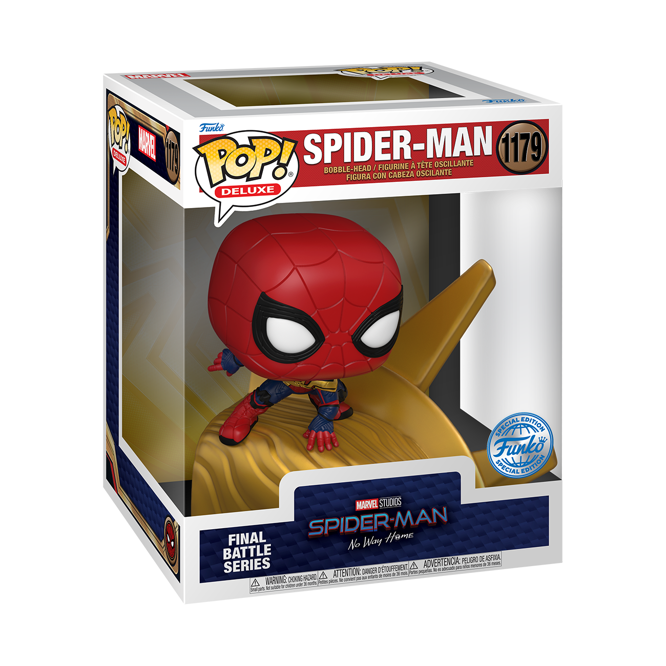 SPIDER-MAN: FINAL BATTLE SERIES - SPIDER-MAN POP! DELUXE (EXC) | FUNKO EU