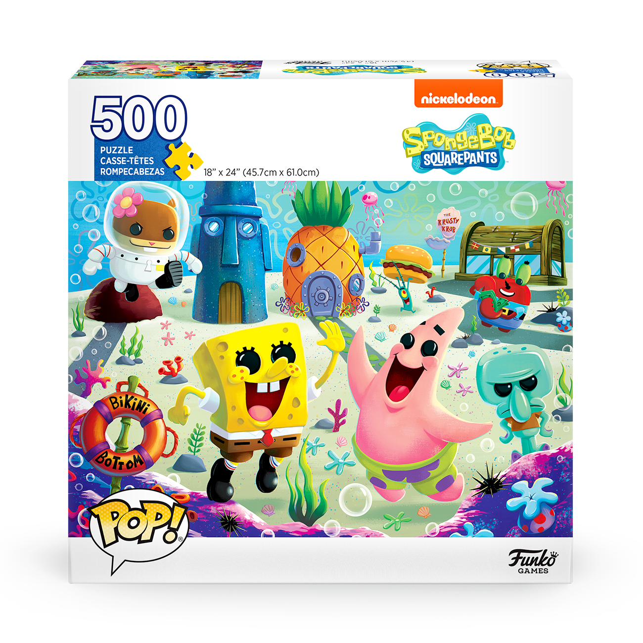 FUNKO GAMES Pop! Puzzle - Spongebob Squarepants