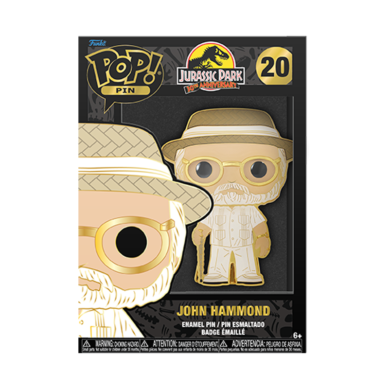 FUNKO POP! PIN John Hammond- Jurassic Park Pop! Pin