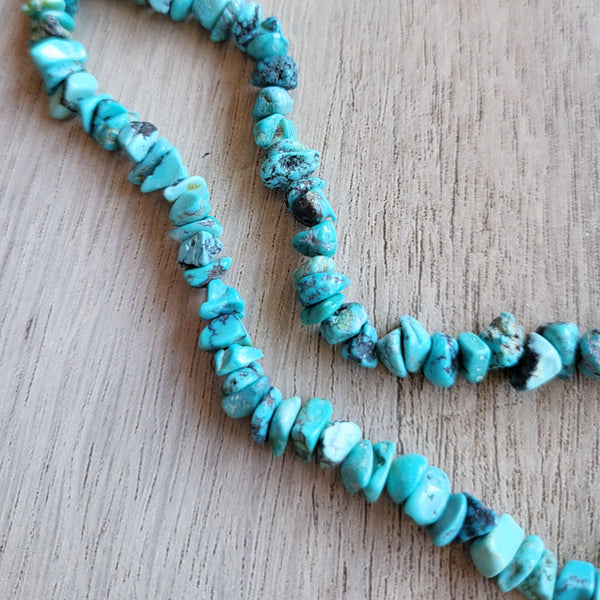 VTG Hubei Cloud Mountain Turquoise Jewelry Making Prayer Beads 7mm