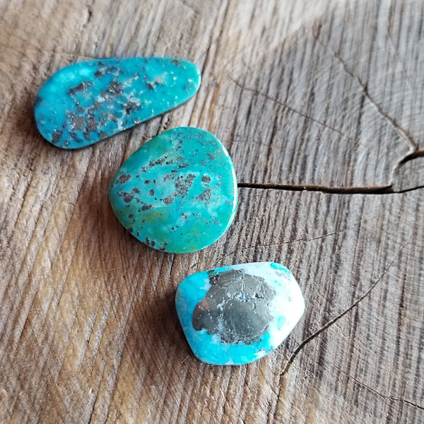 Turquoise Mixed Parcel Cabochons