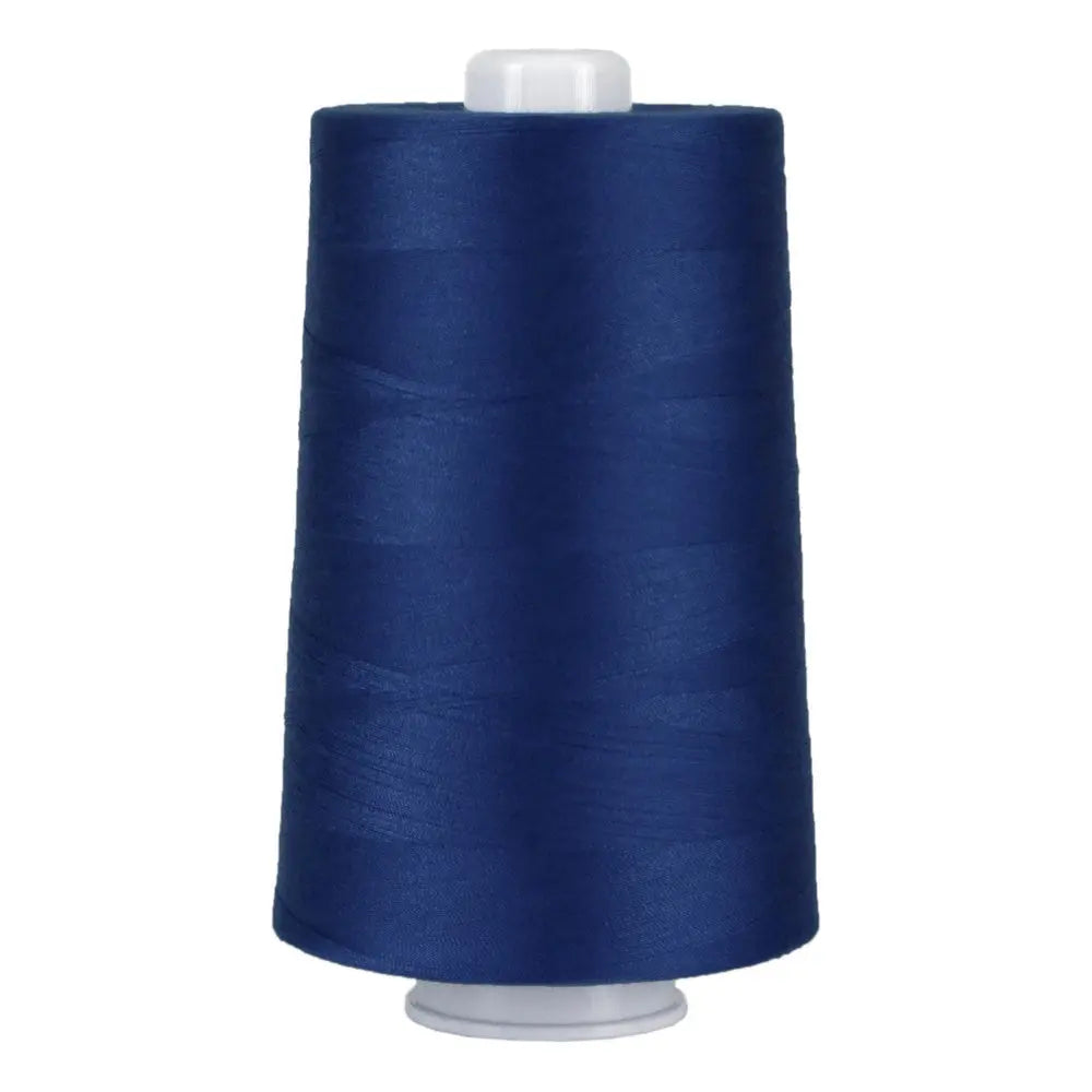 4 Large Cones (3000 Yards Each) Polyester Threads for Sewing Quilting Navy  Blue Color by ThreadNanny 