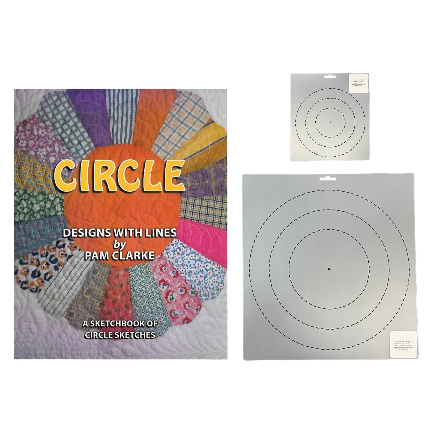 Circle Book and Stencil Kit - Linda's Electric Quilters