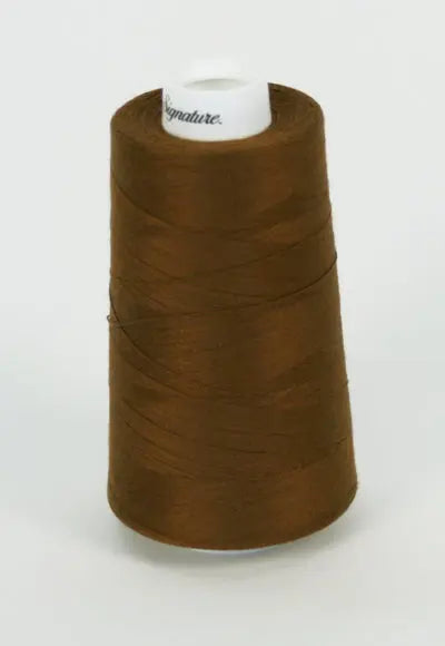 114 Chestnut Signature Cotton Covered Polyester Thread - Linda's Electric Quilters