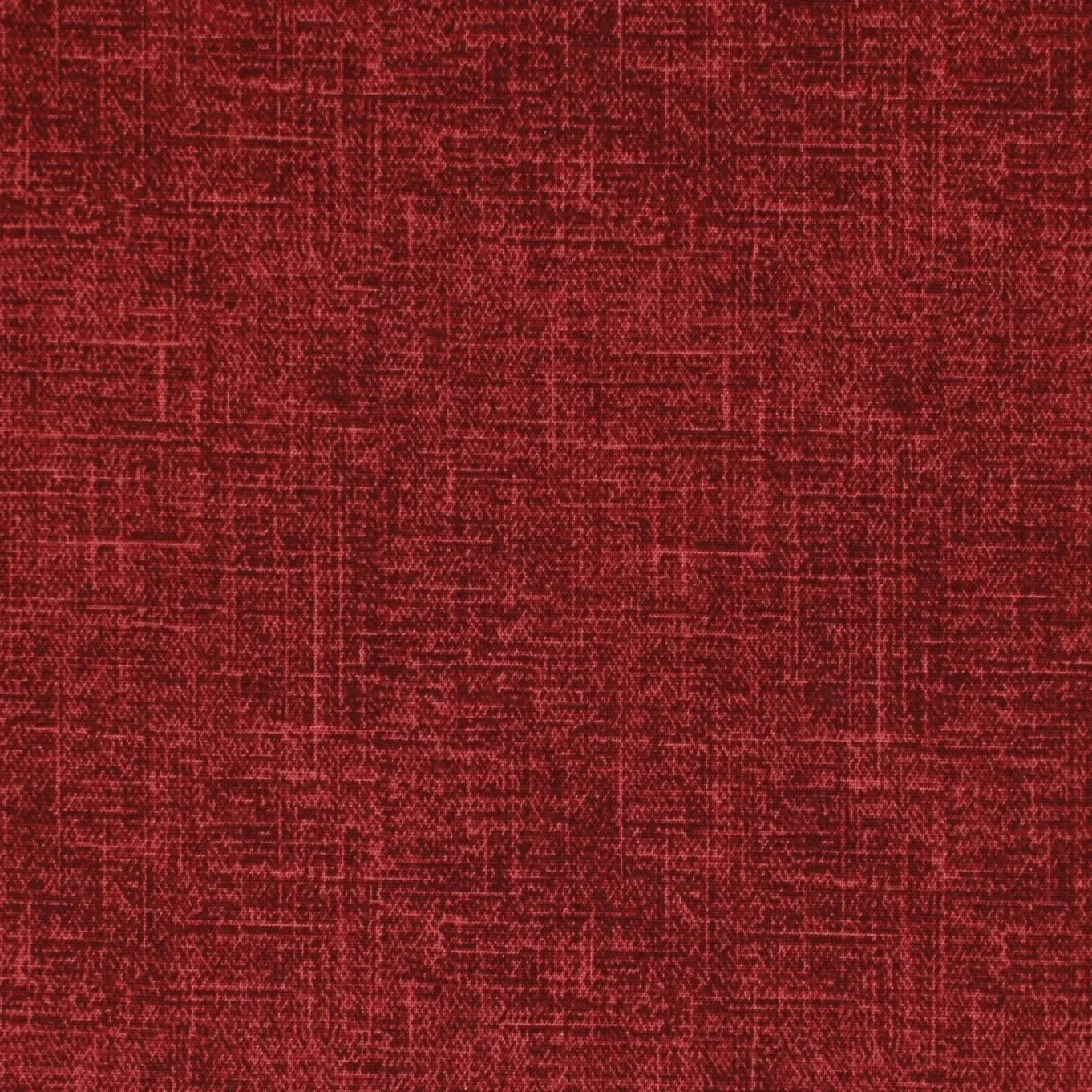 Red Scarlet Grain of Color Cotton Wideback Fabric Per Yard