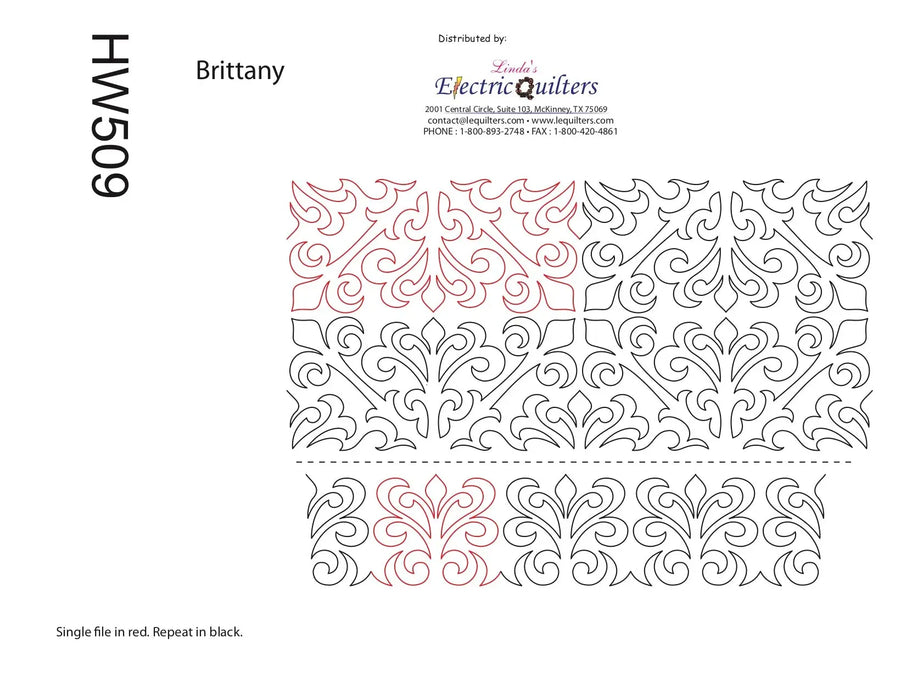 509 Brittany Pantograph by Hari Walner