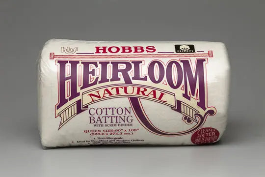Hobbs Heirloom 100% Cotton Batting Package