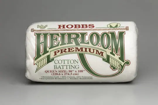 eQuilter Hobbs Heirloom FUSIBLE Batting - Cotton/Poly - Crib 45 x 60