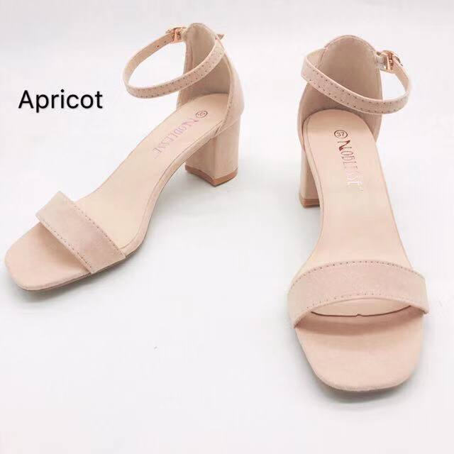 korean block heels