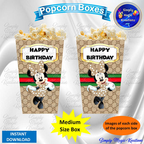 Download Party Supplies Lion Safari Item 2 Popcorn Box Paper Party Supplies
