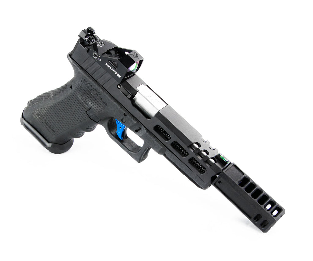 UA Long Race Gun Compensator 9mm 1/2x28 Glock 17 19 G17 G19 P320 P80 Comp-img-3
