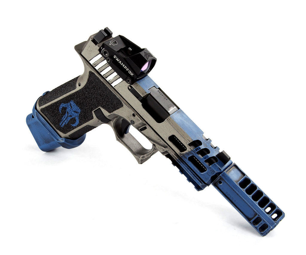 UA Long Race Gun Compensator 9mm 1/2x28 Glock 17 19 G17 G19 P320 P80 Comp-img-2