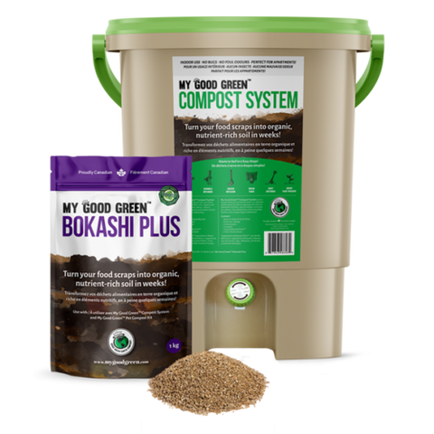 Bokashi plus Compost system