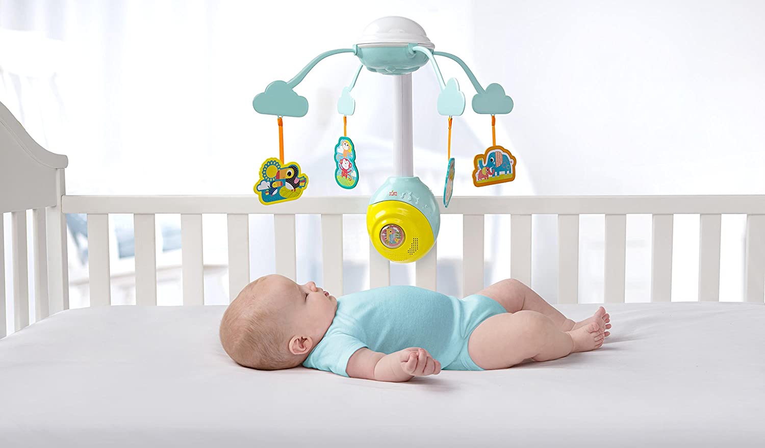 Bright Starts Soothing Safari Mobile Musical 2 En 1 Bo Bebe Magasin Pour Bebe